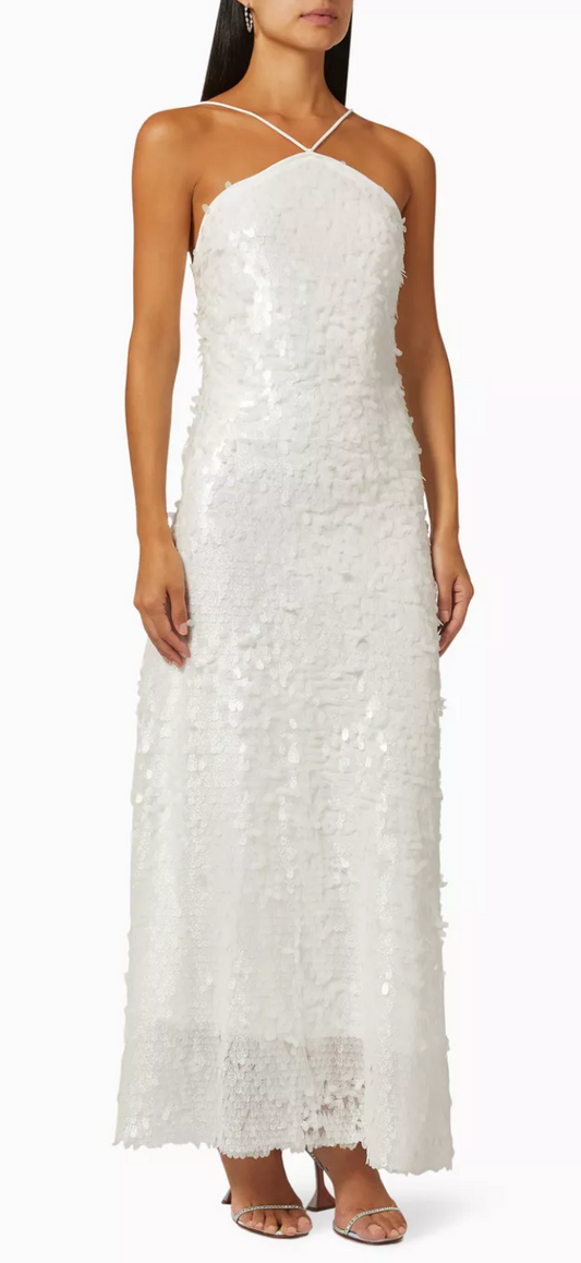 Rotate Birger Christensen Nunni Sequin Maxi Dress